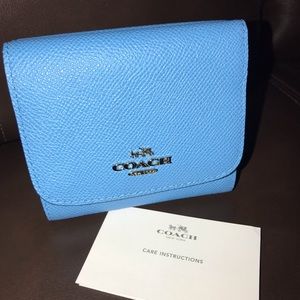 Coach Blue Wallet